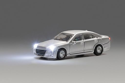 Kato N Gauge Just Plug Sedan Silver 24-684B Diorama Supplies- Japan Figure Store - #1 Bring To You The Best Japanese Goods