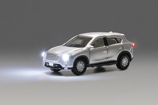 Kato N Gauge Just Plug Silver Suv Car 24-680B Diorama Supplies- Japan Figure Store - #1 Bring To You The Best Japanese Goods
