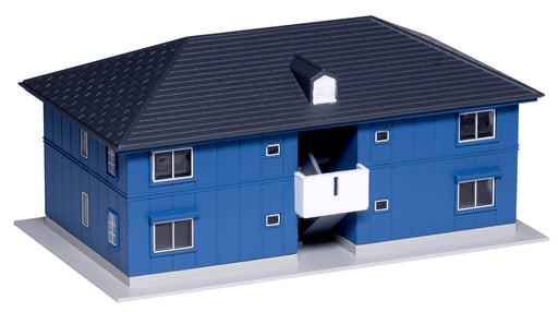 KATO N Gauge Two-Story Apartment Navy Building Diorama Supplies 23-402D