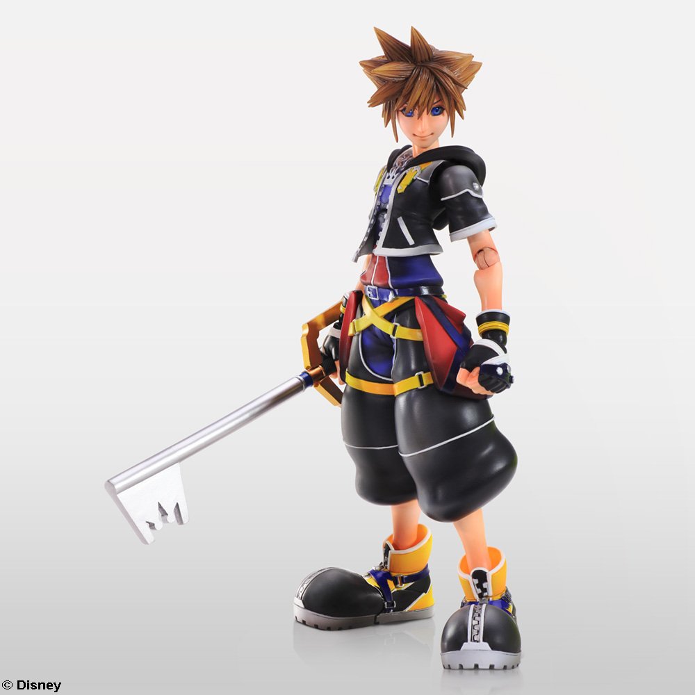 Square Enix Kingdom Hearts II Play Arts Kai Sora PVC Action Figure- Japan Figure Store - #1 Bring To You The Best Japanese Goods