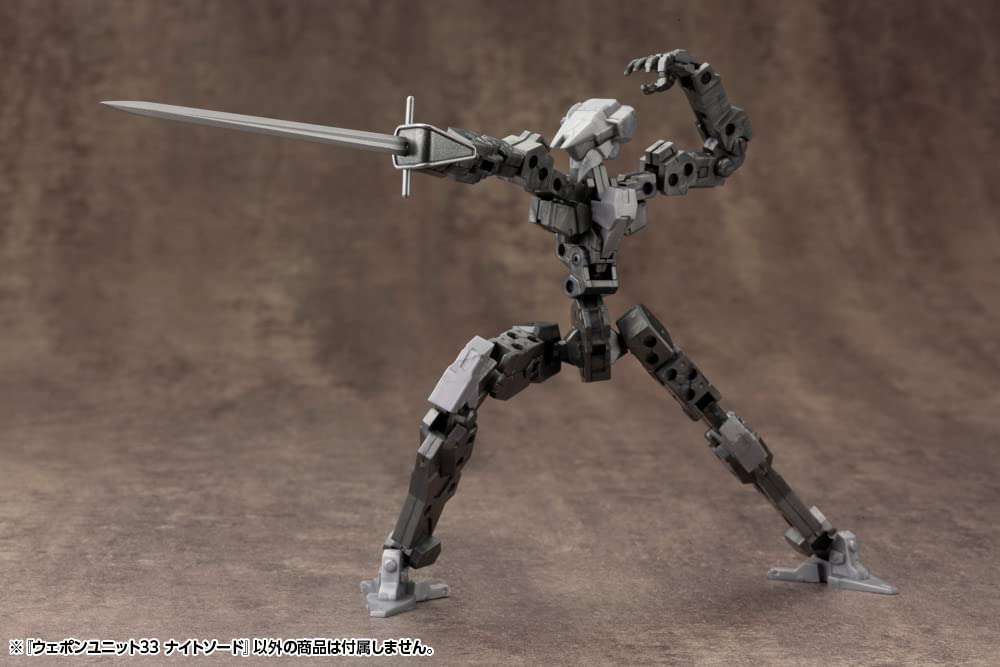 Kotobukiya Msg Weapon Unit 33 Knight Sword 89mm Non-Scale Plastic Model- Japan Figure Store - #1 Bring To You The Best Japanese Goods