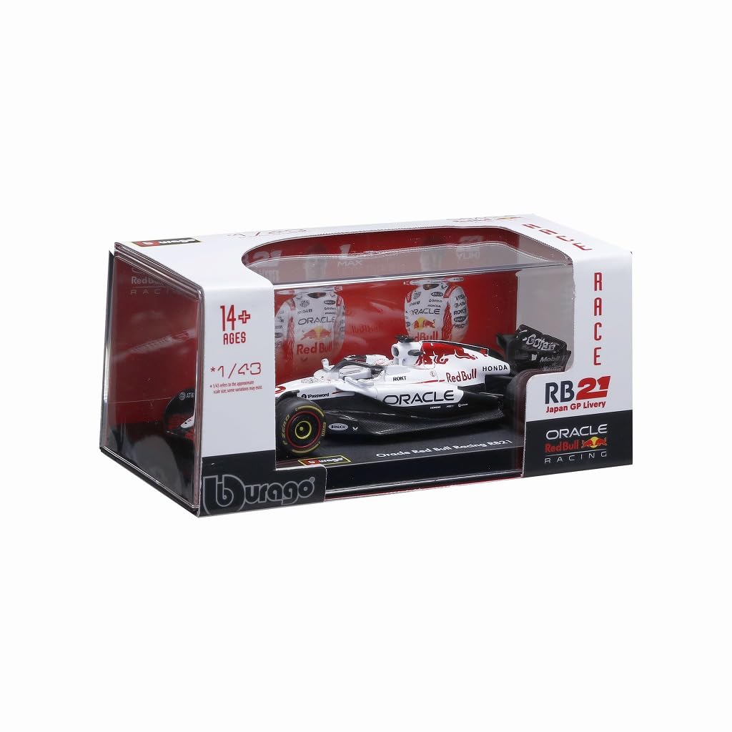 Kyosho Burago 1/43 Scale Red Bull Racing RB21 2025 Japanese GP Model Verstappen