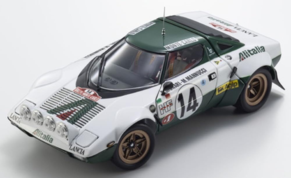 Kyosho 1/18 Scale Lancia Stratos HF Monte Carlo 1975 Winner Model KS08130E