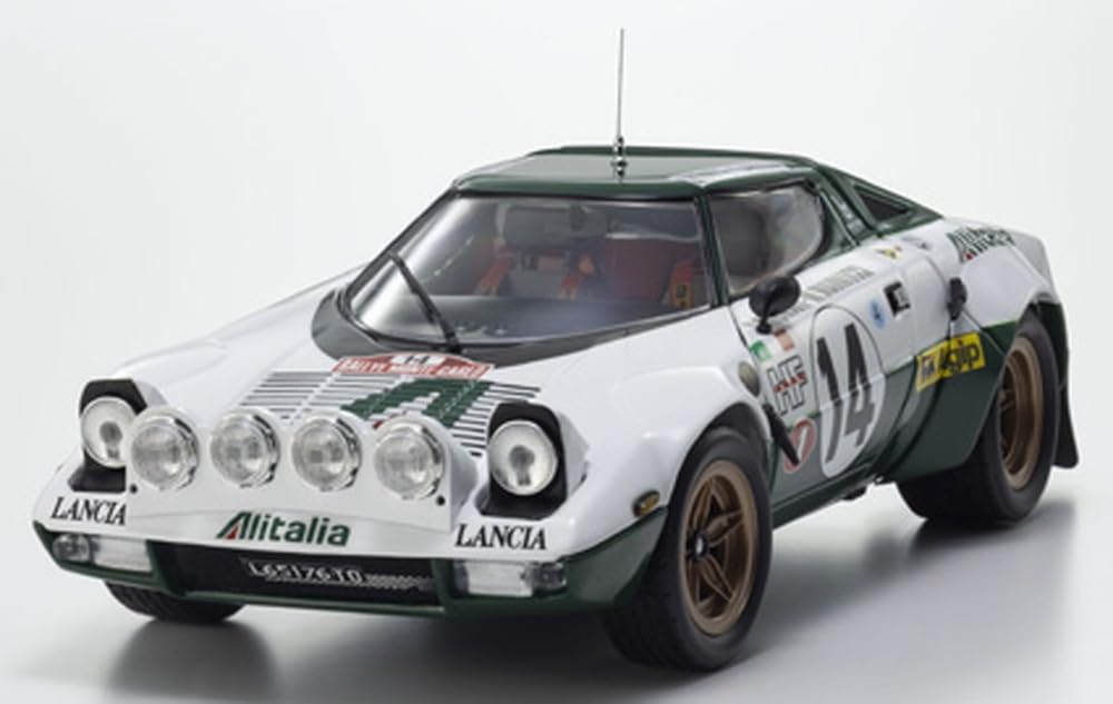 Kyosho 1/18 Scale Lancia Stratos HF Monte Carlo 1975 Winner Model KS08130E