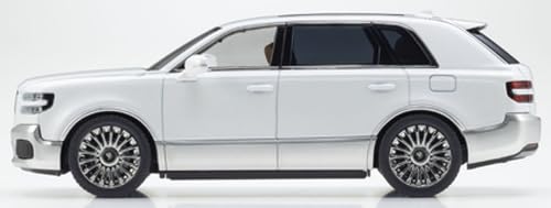 Kyosho 1/43 Toyota Century Hakkaku White Silver Model with Brown Interior