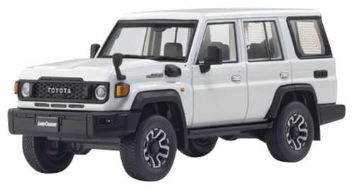 Modèle réduit Kyosho 1/43 Toyota Land Cruiser 70 Super White II Ks03928W