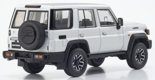 Modèle réduit Kyosho 1/43 Toyota Land Cruiser 70 Super White II Ks03928W