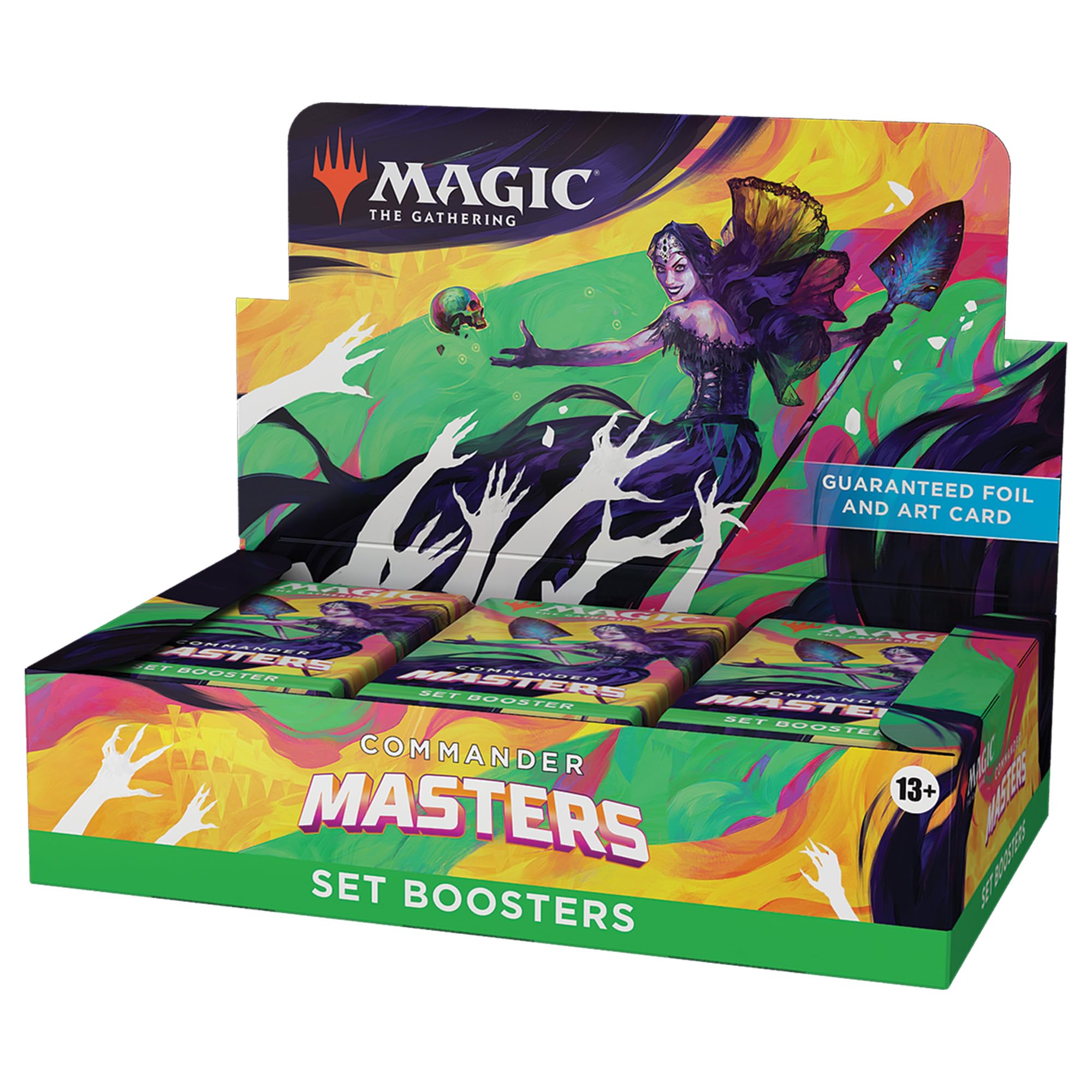 Magic: The Gathering Commander Masters Set Booster 24 Packs - English Version