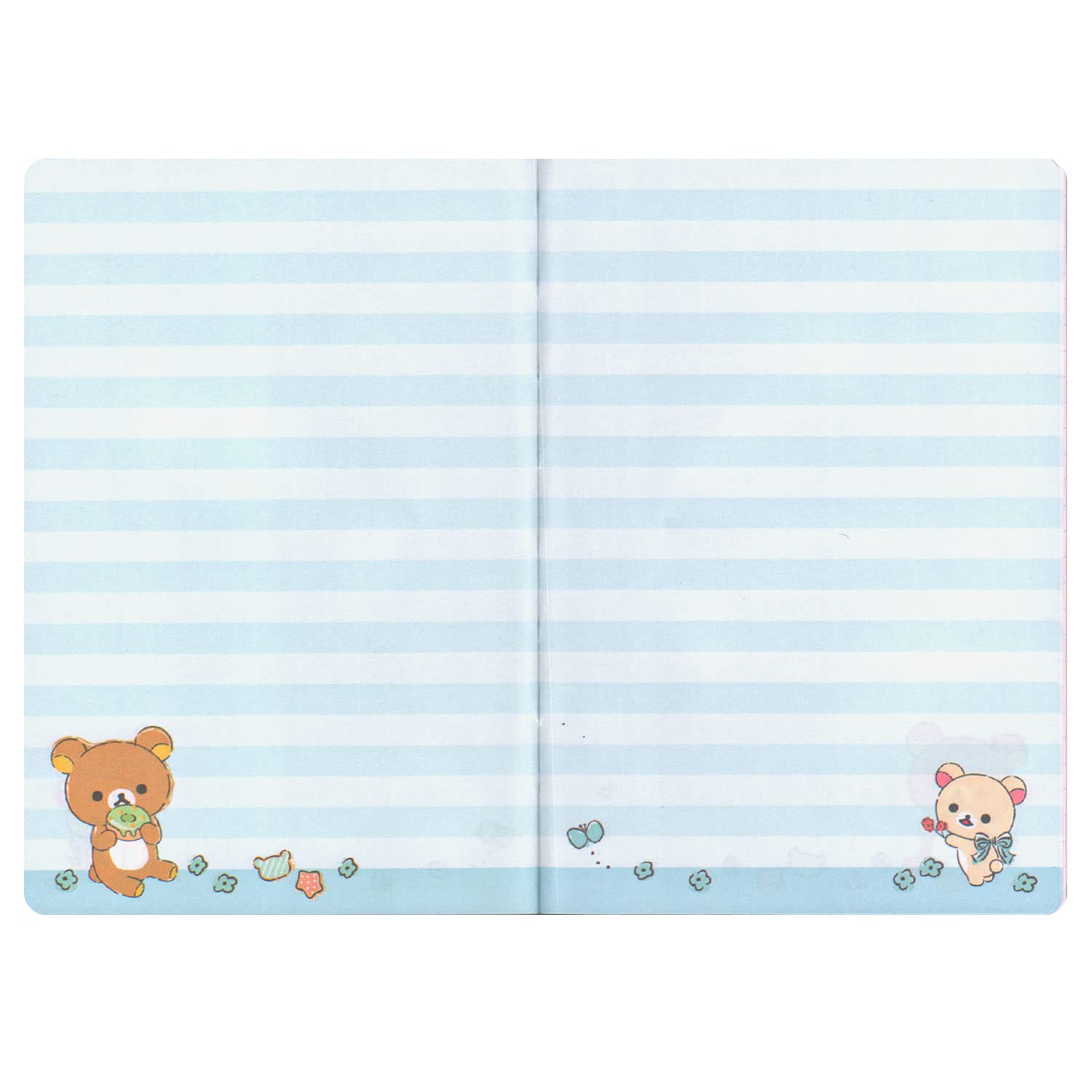 San-X Rilakkuma Pocket Schedule Collection Wide Notebook Thread-Bound Me67109- Japan Figure Store - #1 Bring To You The Best Japanese Goods
