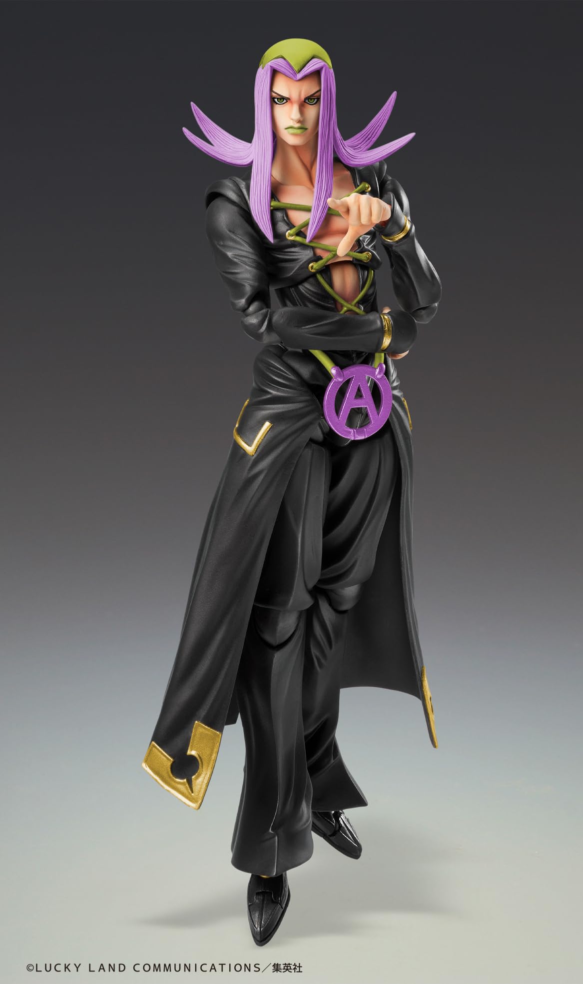 Medicos Entertainment Jojo's Bizarre Adventure Leone Abbacchio Black Figure 160mm