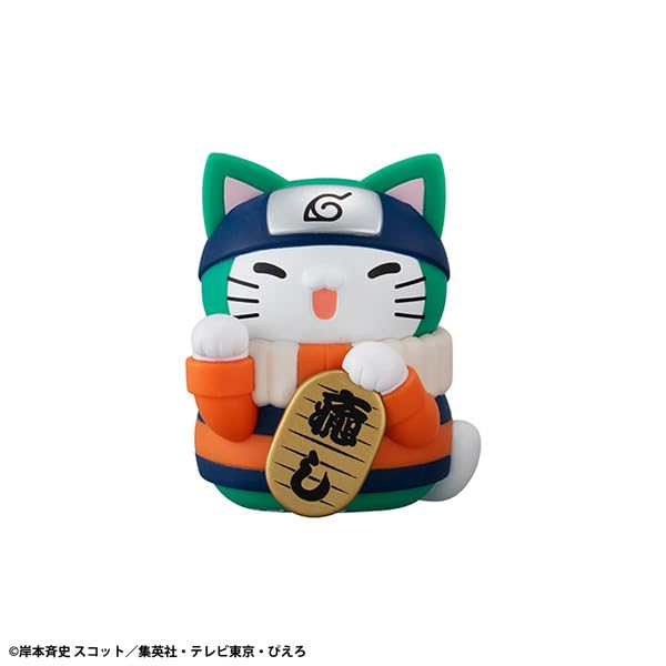 Megahouse Mega Cat Project Naruto Colorful Lucky Cat 70mm PVC Figure Box- Japan Figure Store - #1 Bring To You The Best Japanese Goods