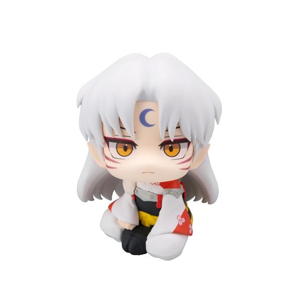 Figurine articulée en PVC Megahouse Rukappu Inuyasha Sesshomaru 110 mm