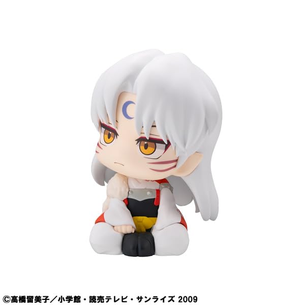 Figurine articulée en PVC Megahouse Rukappu Inuyasha Sesshomaru 110 mm