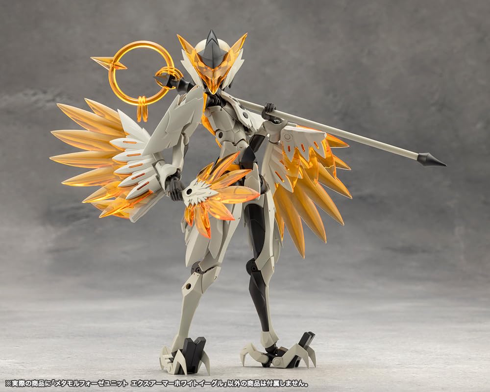 Kotobukiya Megalomaria Metamorphose White Eagle Exarmor Model Kit- Japan Figure Store - #1 Bring To You The Best Japanese Goods