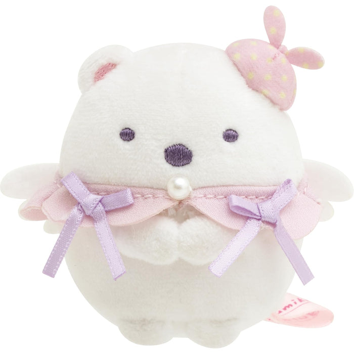 San-X Sumikko Gurashi Angel Idol Plush Toy Polar Bear Mo76601 Hand-Held- Japan Figure Store - #1 Bring To You The Best Japanese Goods