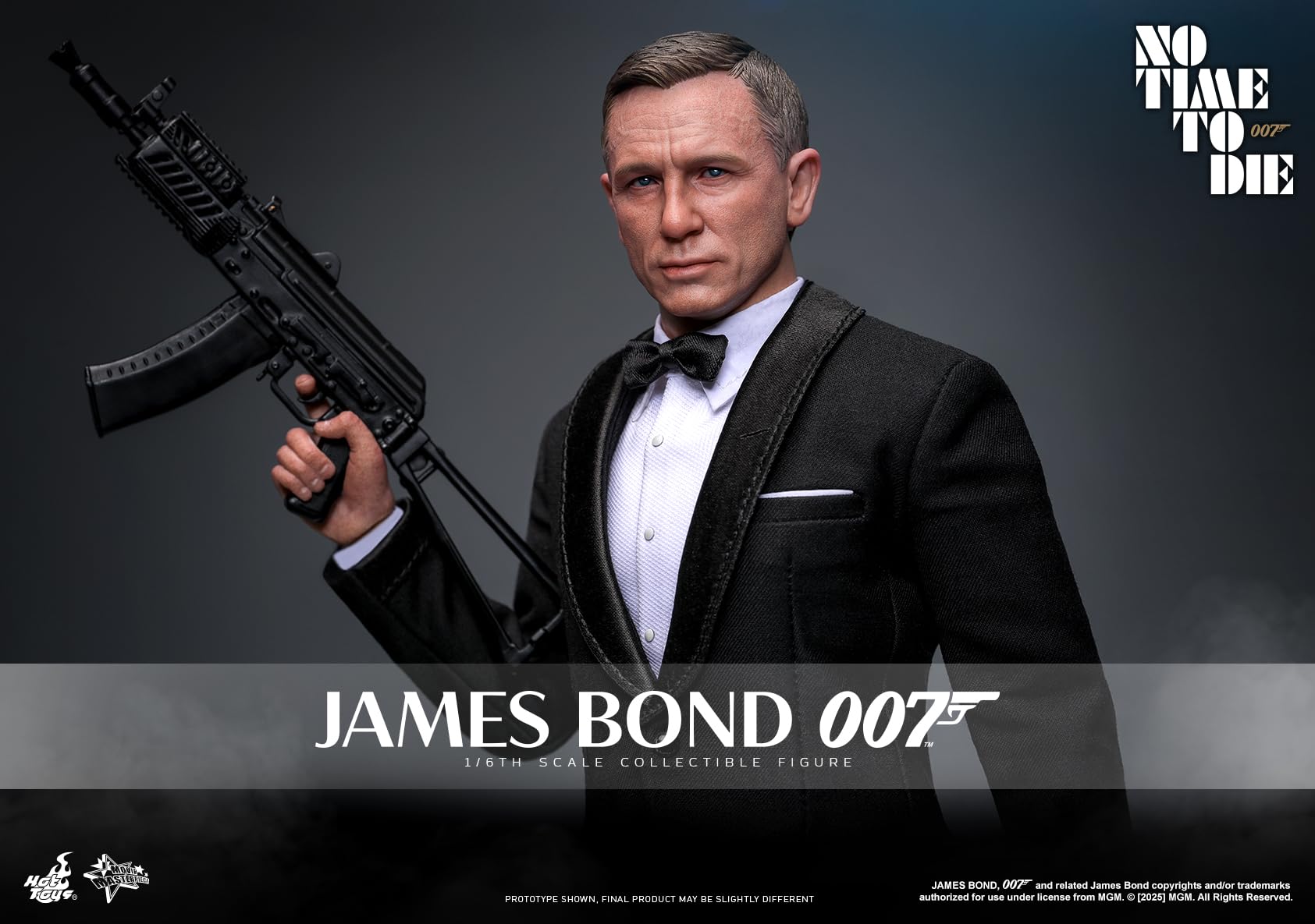 Hot Toys Movie Masterpiece James Bond 007 No Time To Die 1/6 Scale Figure