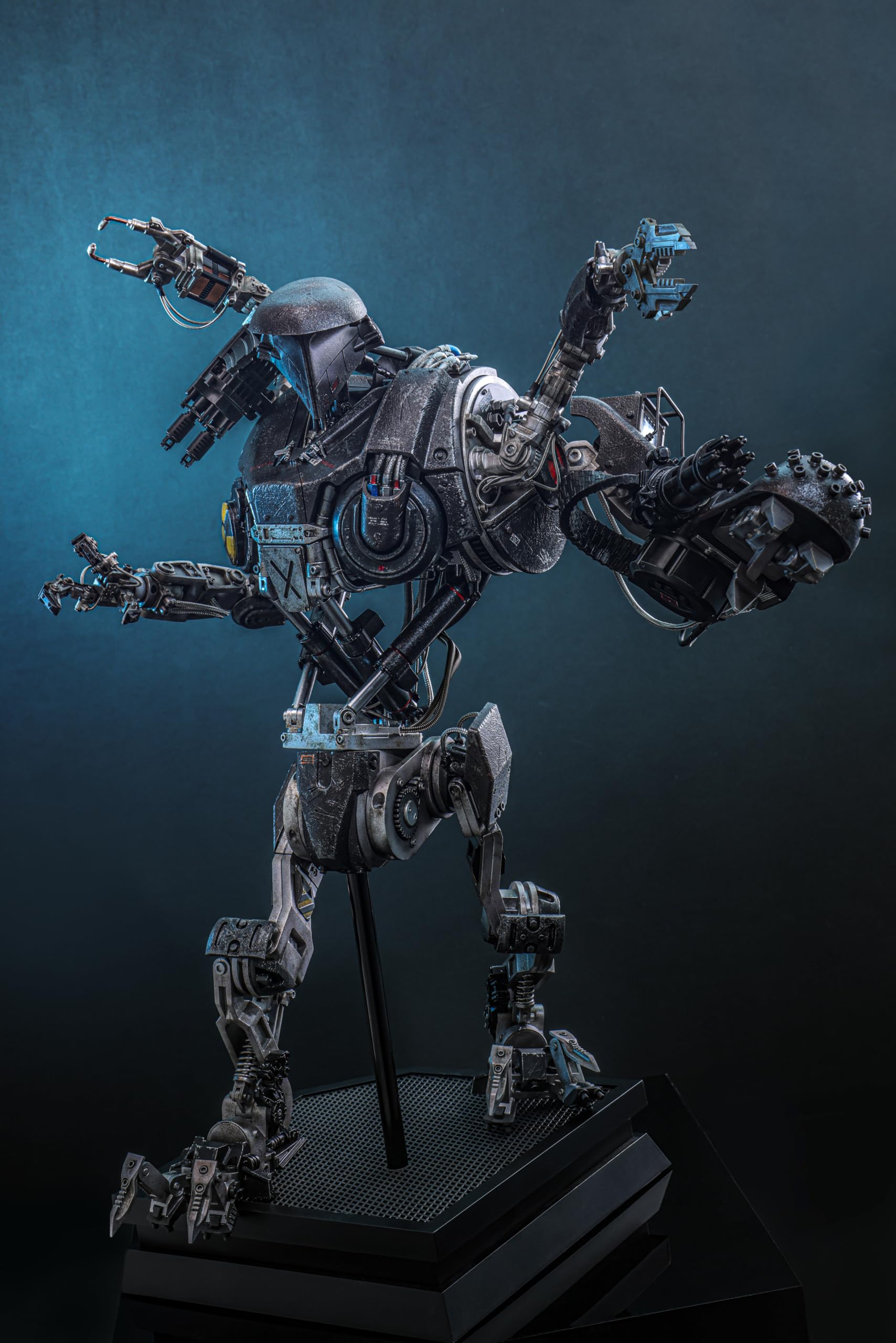 Hot Toys Movie Masterpiece Robocop 2 Robocane 1/6 Scale Figure Collectible