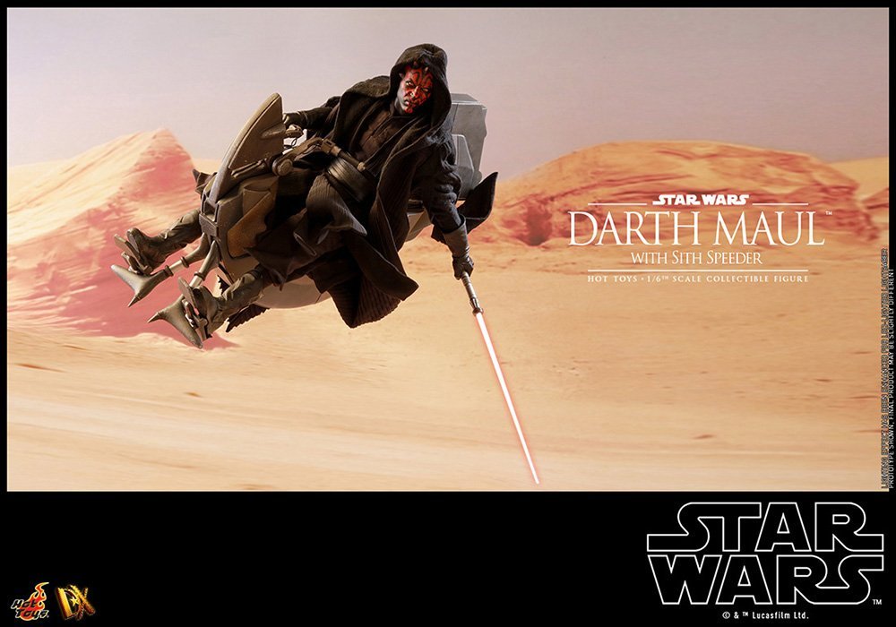 Hot Toys Darth Maul & Speeder Movie Masterpiece Dx Star Wars Episode 1- Japan Figure Store - #1 Bring To You The Best Japanese Goods