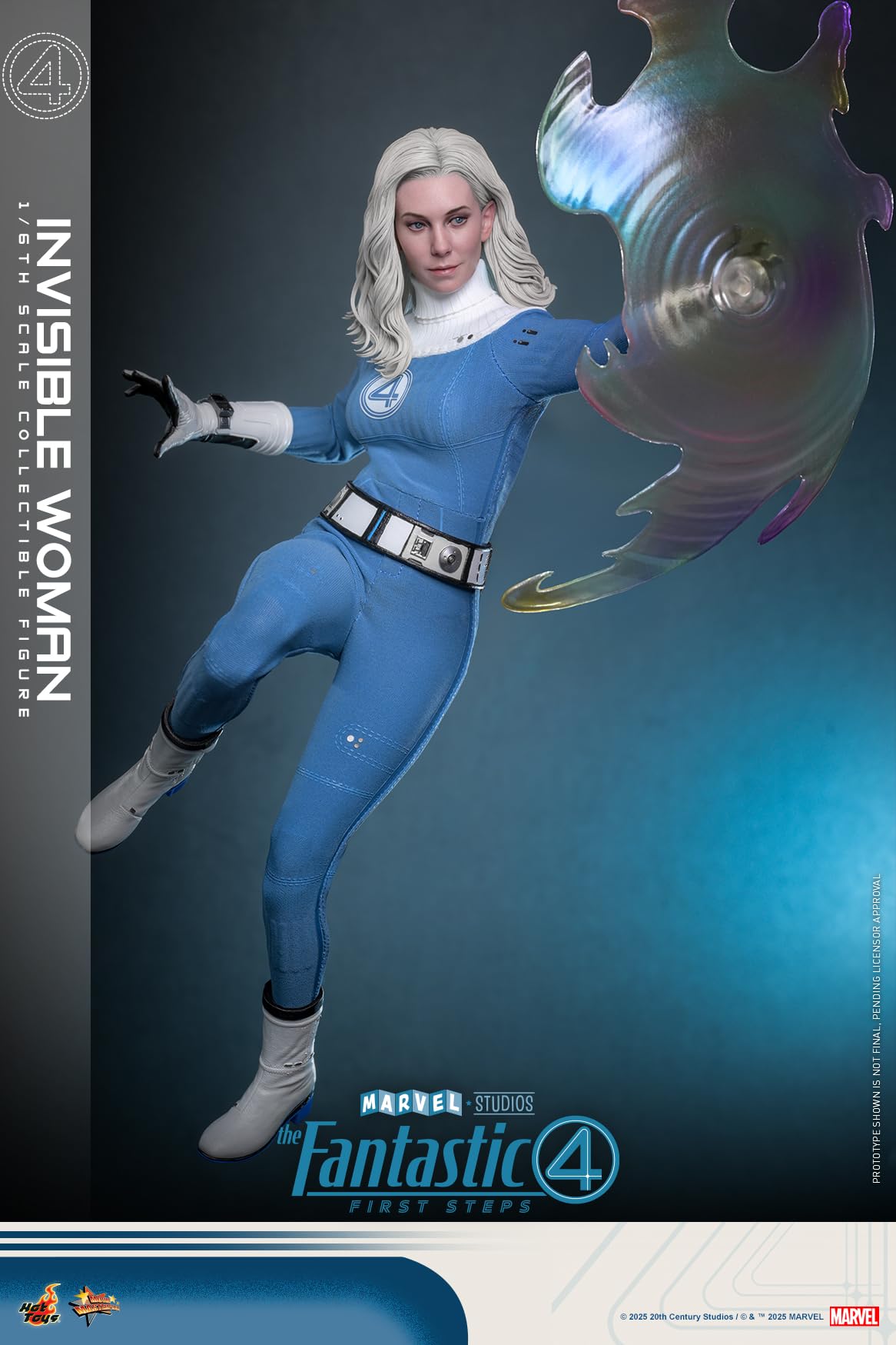Hot Toys Movie Masterpiece Invisible Woman 1/6 Scale Action Figure