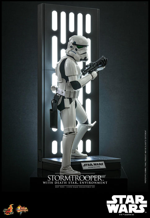 Hot Toys Movie Masterpiece Star Wars 1/6 Scale Stormtrooper with Backboard- Japan Figure Store - #1 Bring To You The Best Japanese Goods