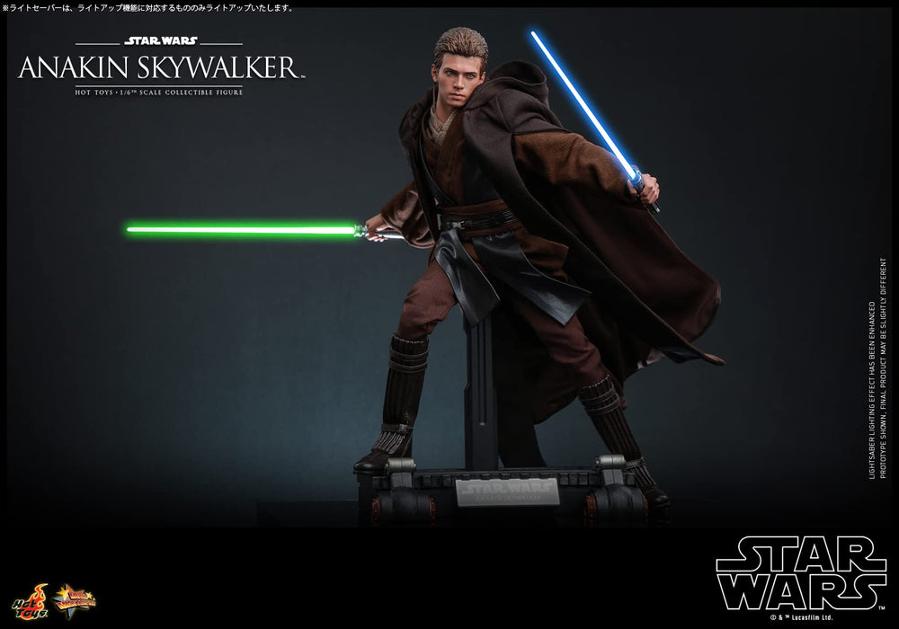 Hot Toys Anakin Skywalker 1/6 Figure Movie Masterpiece SW Episode 2- Japan Figure Store - #1 Bring To You The Best Japanese Goods