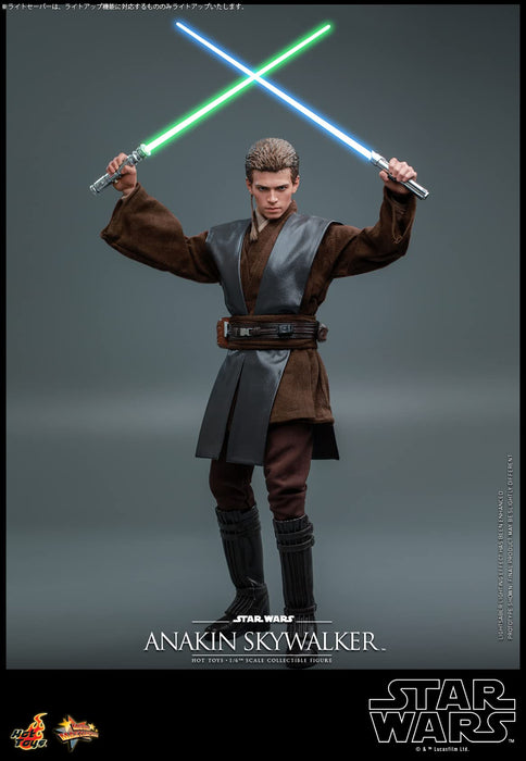 Hot Toys Anakin Skywalker 1/6 Figure Movie Masterpiece SW Episode 2- Japan Figure Store - #1 Bring To You The Best Japanese Goods