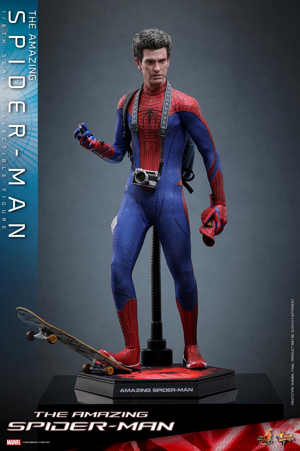 Hot Toys Movie Masterpiece 1/6 Scale Amazing Spider-Man Version 2.0 Figure
