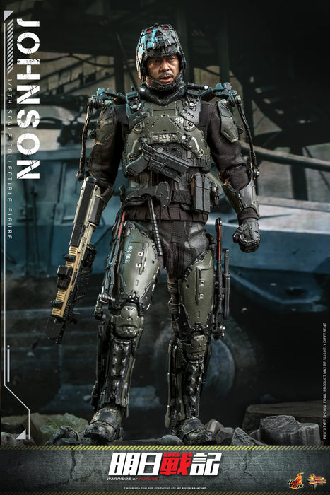 Hot Toys Movie Masterpiece Warriors of Future 1/6 Scale Johnson Figure- Japan Figure Store - #1 Bring To You The Best Japanese Goods