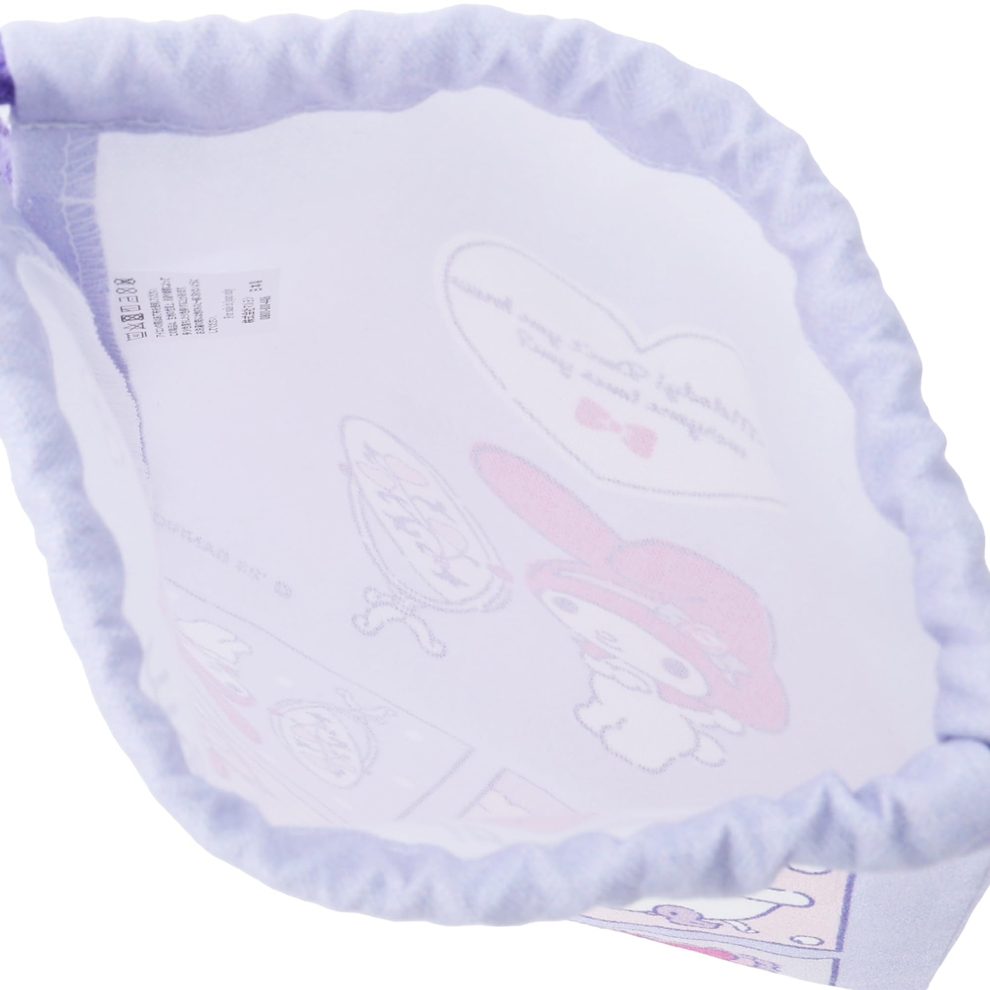 Sanrio My Melody Purple Drawstring Bag XS for Girls - JMM-600- Japan Figure Store - #1 Bring To You The Best Japanese Goods