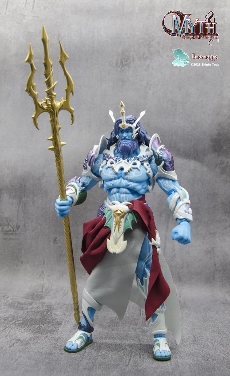 Berserker Studios Myth Series M03 Poseidon 1/12 Collectible Action Figure- Japan Figure Store - #1 Bring To You The Best Japanese Goods