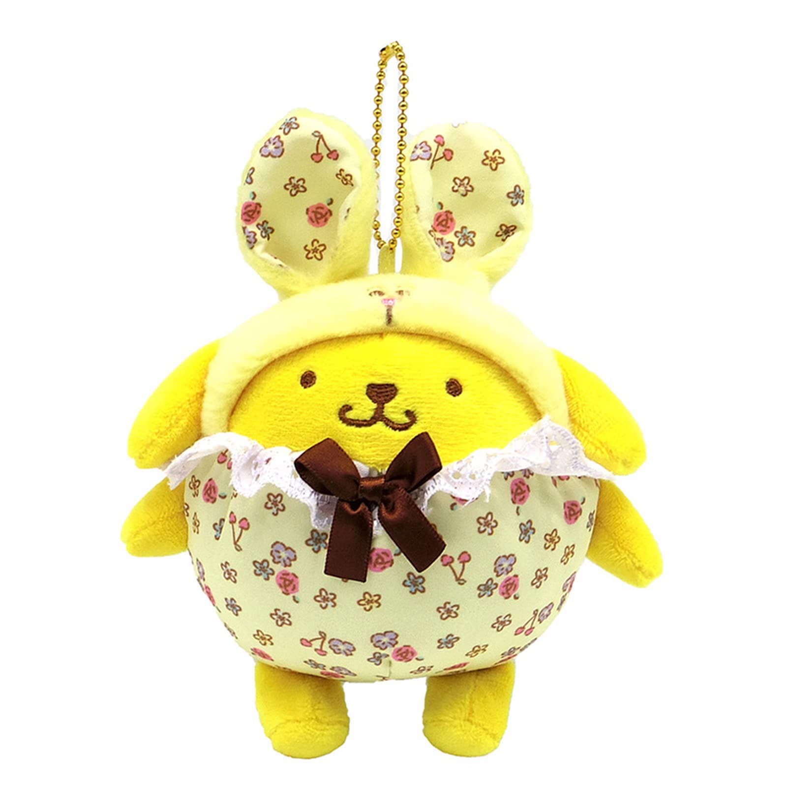 Sanrio Nakajima Pompompurin Flower Bunny Plush Mascot 178787-23- Japan Figure Store - #1 Bring To You The Best Japanese Goods