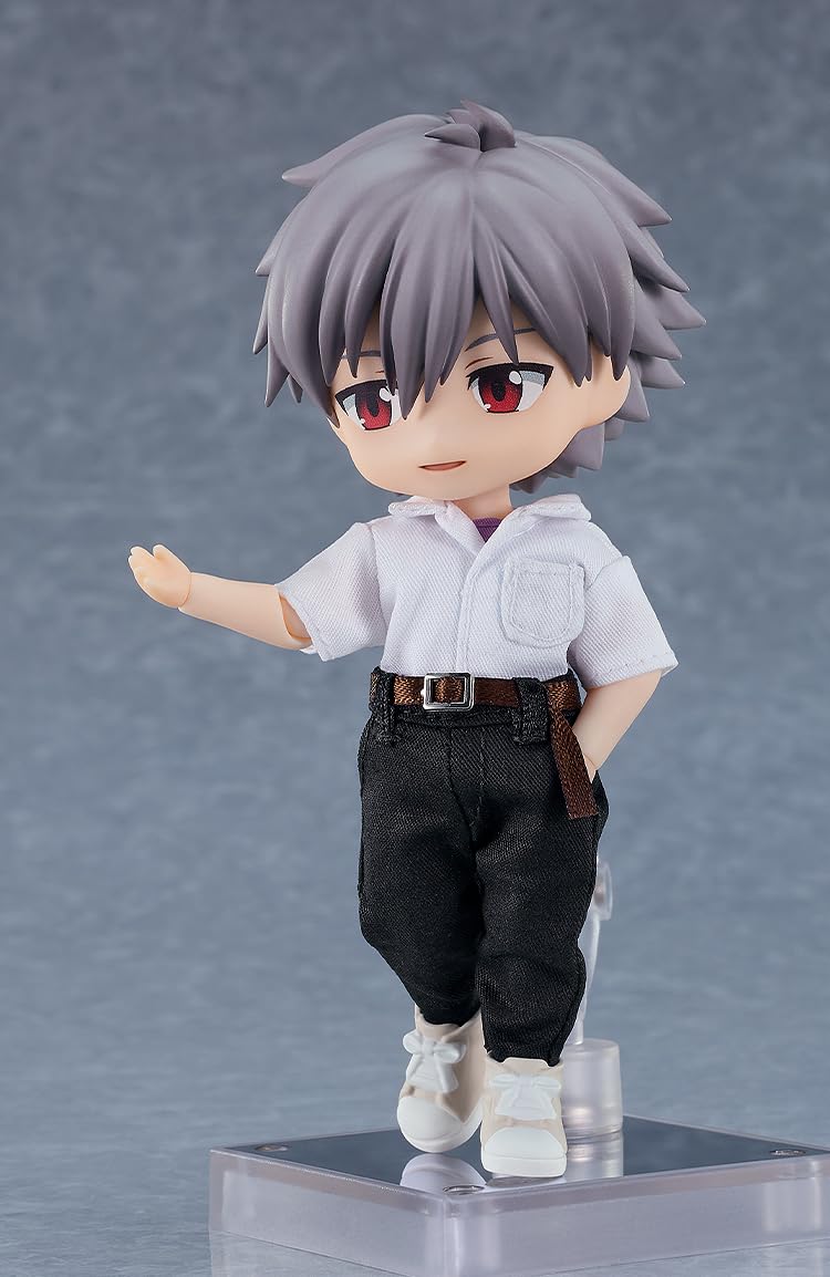 Good Smile Company Nendoroid Doll Rebuild of Evangelion Nagisa Kaworu Figure- Japan Figure Store - #1 Bring To You The Best Japanese Goods