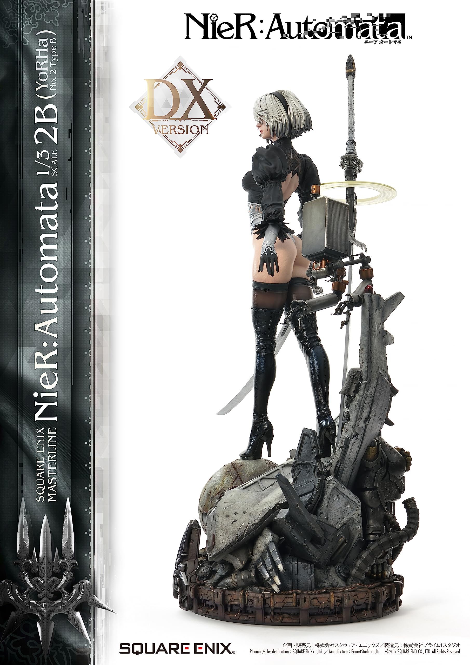 Prime 1 Studio Square Enix Nier Automata Pod 042 Yorha 2B Masterline 1/3 Dx Version- Japan Figure Store - #1 Bring To You The Best Japanese Goods