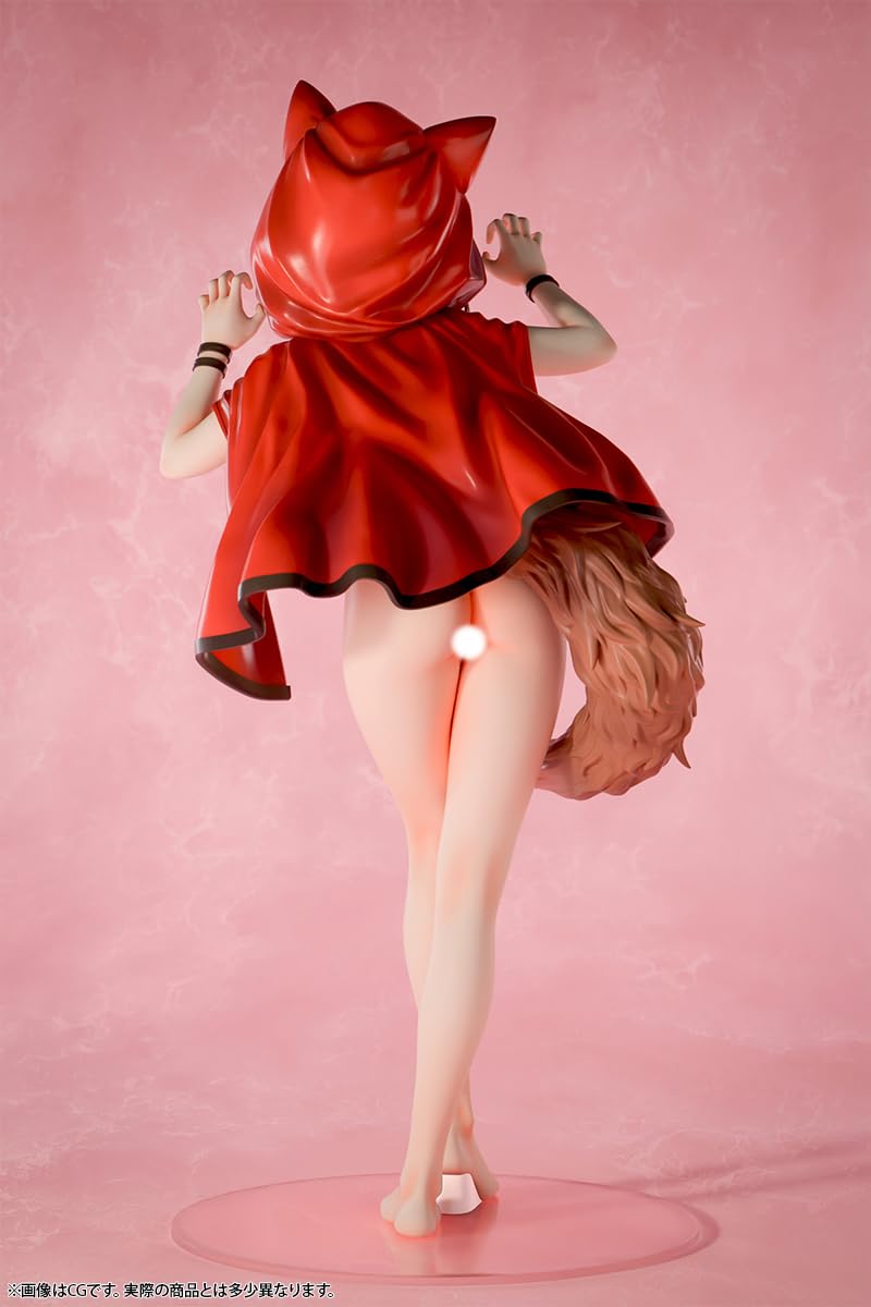 Insight Original 1/4 Nikukan Girl Hadaka No Akazukin Okami-Chan Figure- Japan Figure Store - #1 Bring To You The Best Japanese Goods
