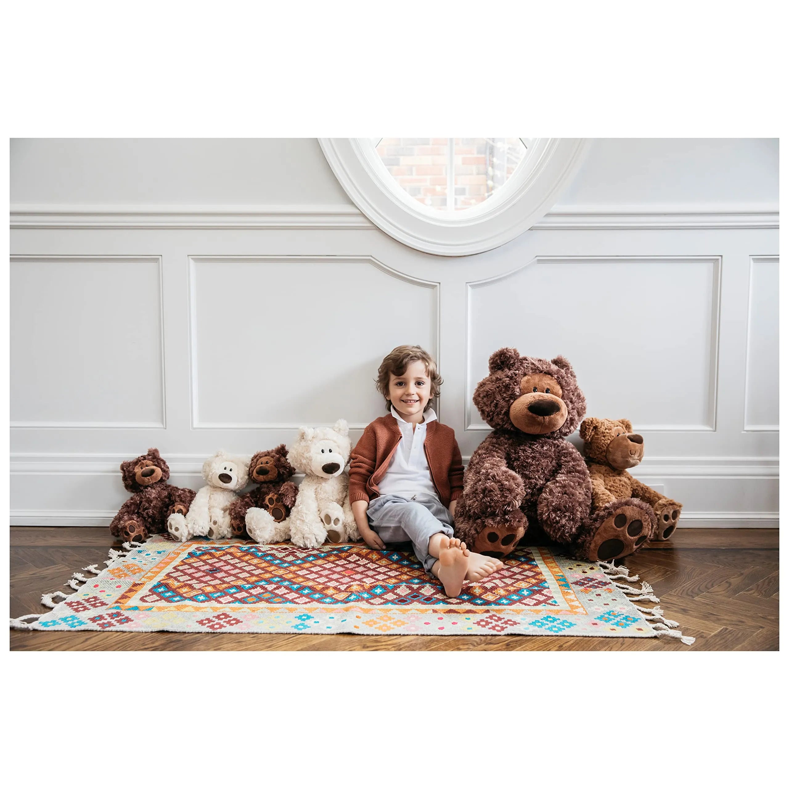 Gund Philbin Teddy Bear Stuffed Animal Plush Beige 12" Plush Toy And Figure- Japan Figure Store - #1 Bring To You The Best Japanese Goods