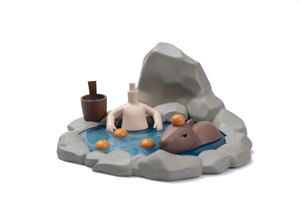 Genesis Piccodo Onsen Doll White Action Diorama Head Stand- Japan Figure Store - #1 Bring To You The Best Japanese Goods