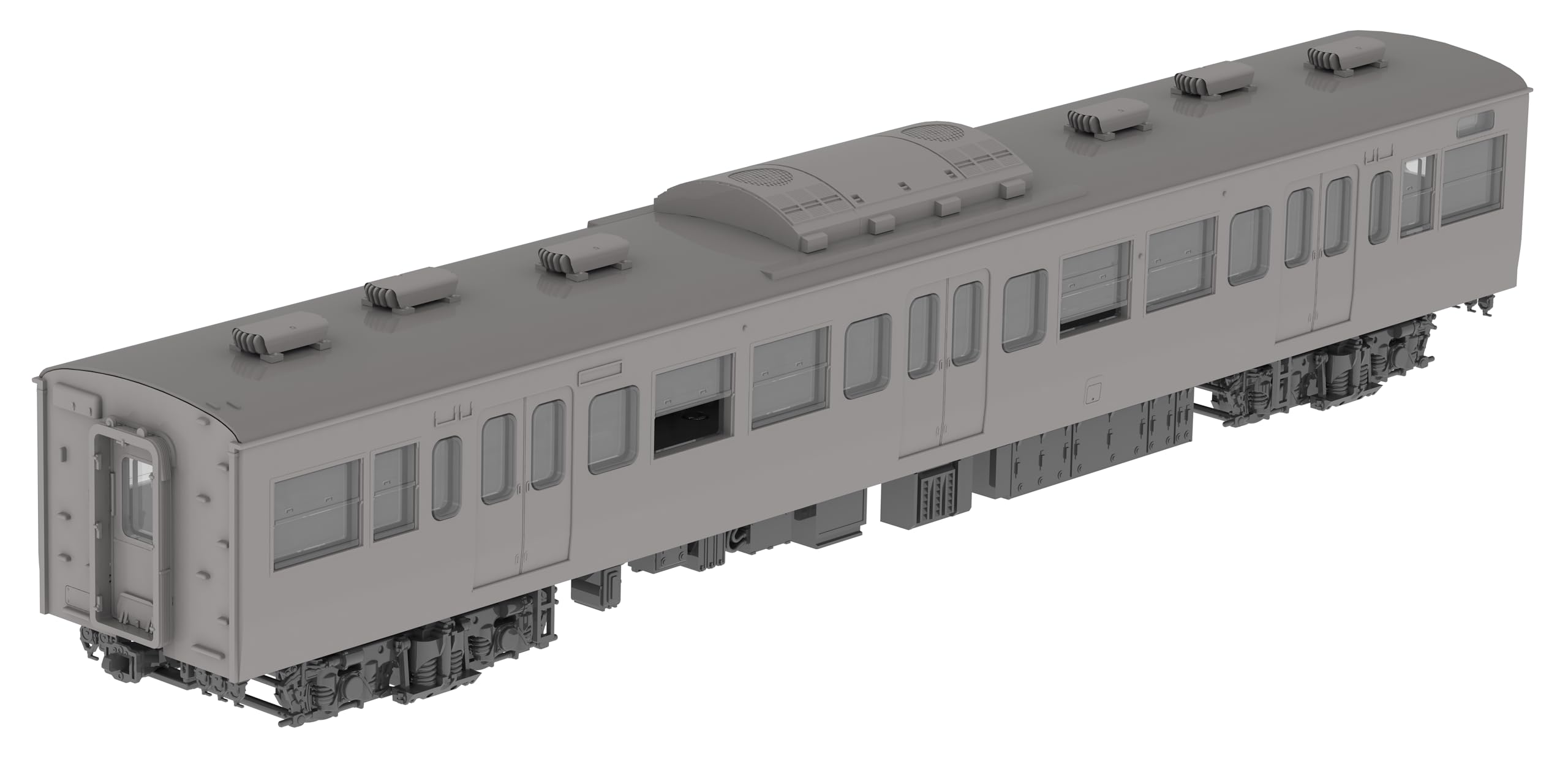 Plum 1/80 Scale Jr East 115 Series 300 Electric Moha Set Unpainted Kit