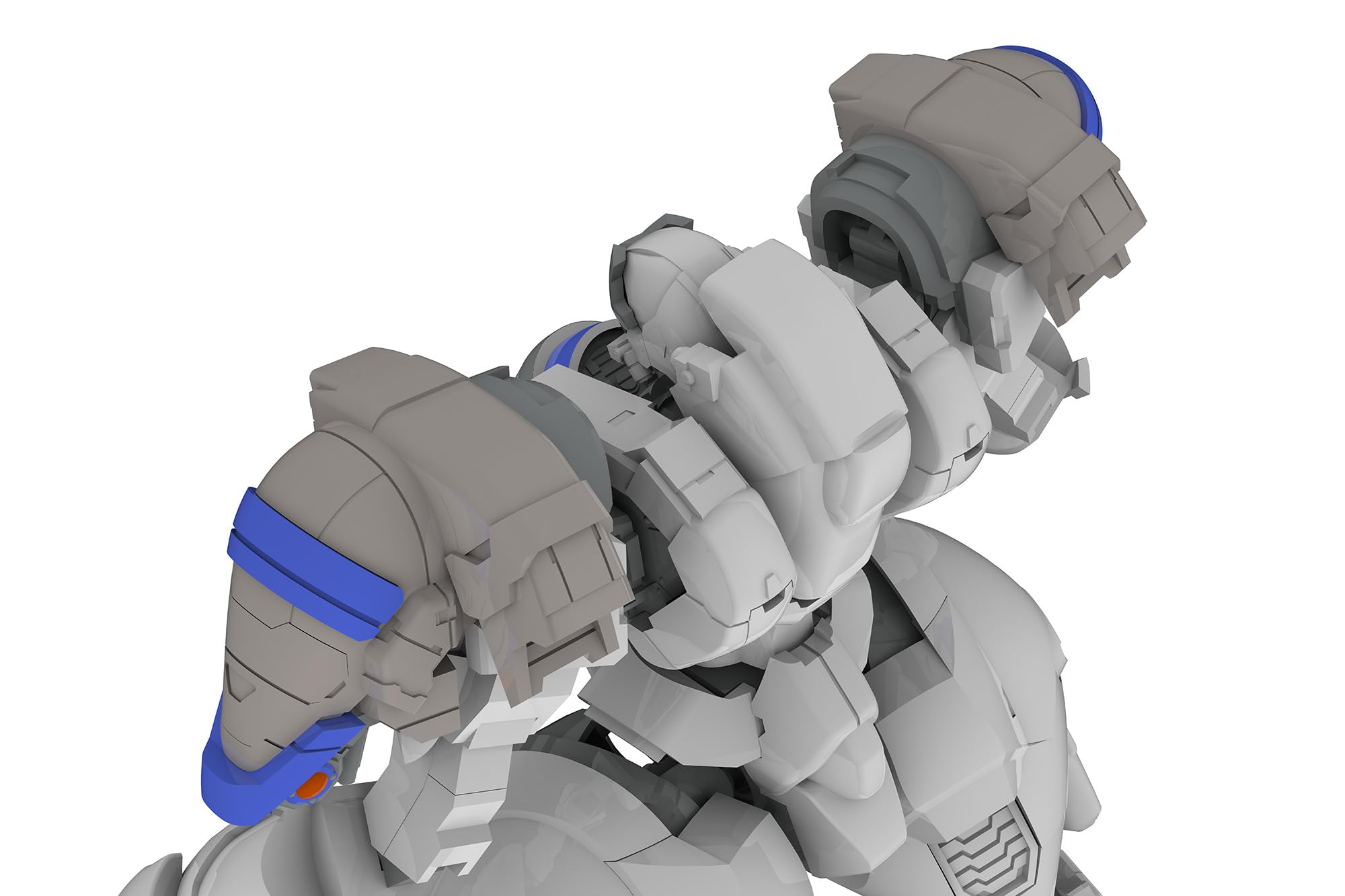 Plum Pm Office 5 Powerdolls2 X-4Rr Modèle réduit d'infanterie blindée à l'échelle 1/48