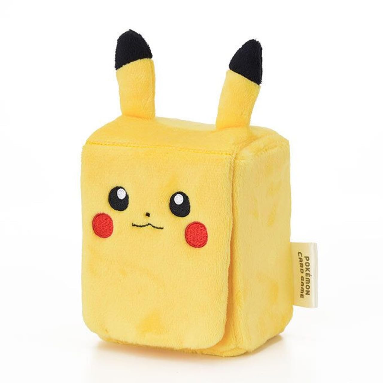 Pokemon Scarlet and Violet Pikachu Plush Deck Case for Card Game Storage