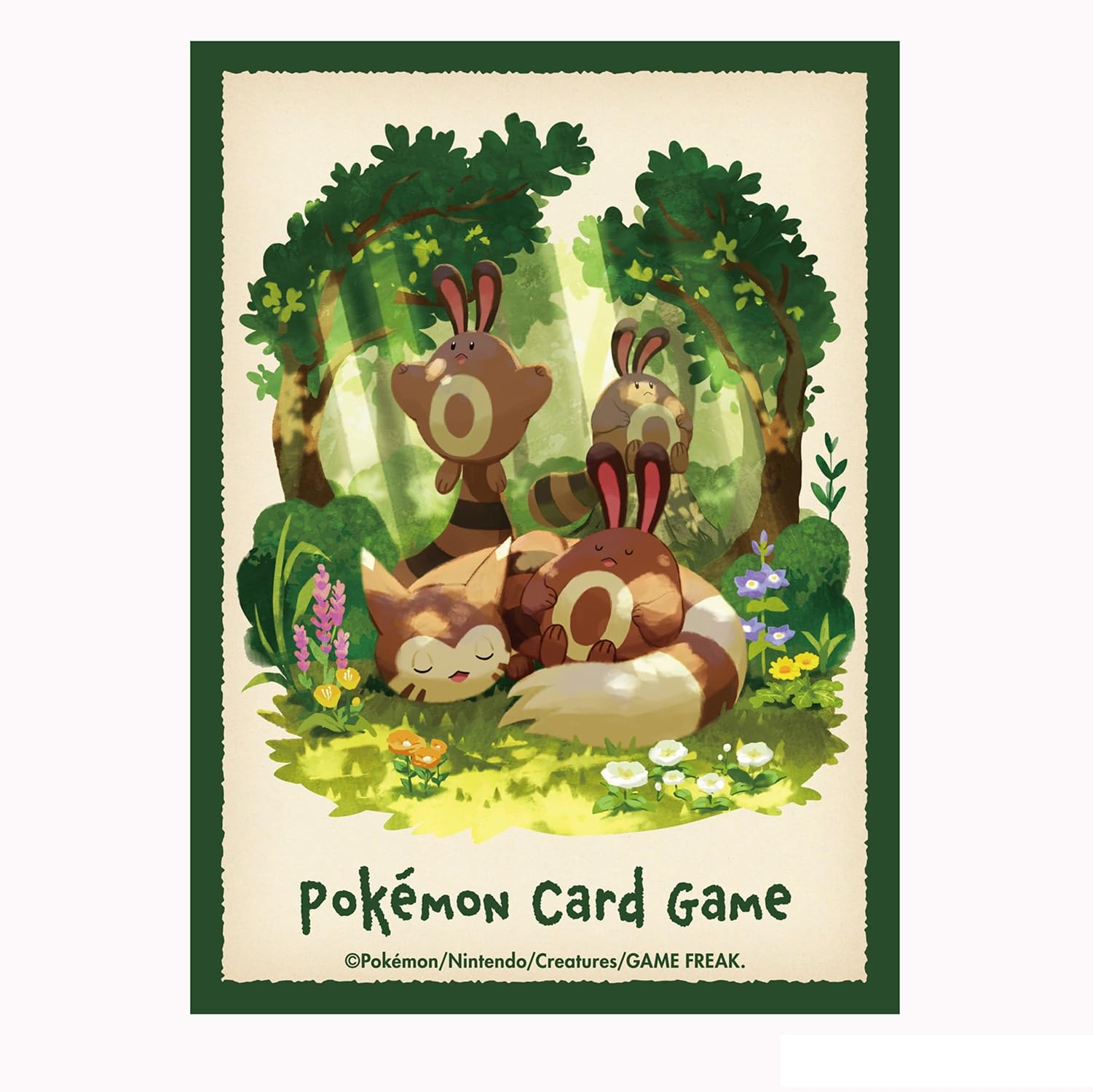 Pokemon Center Card Sleeves Furret Sentret Japan Official- Japan Figure Store - #1 Bring To You The Best Japanese Goods
