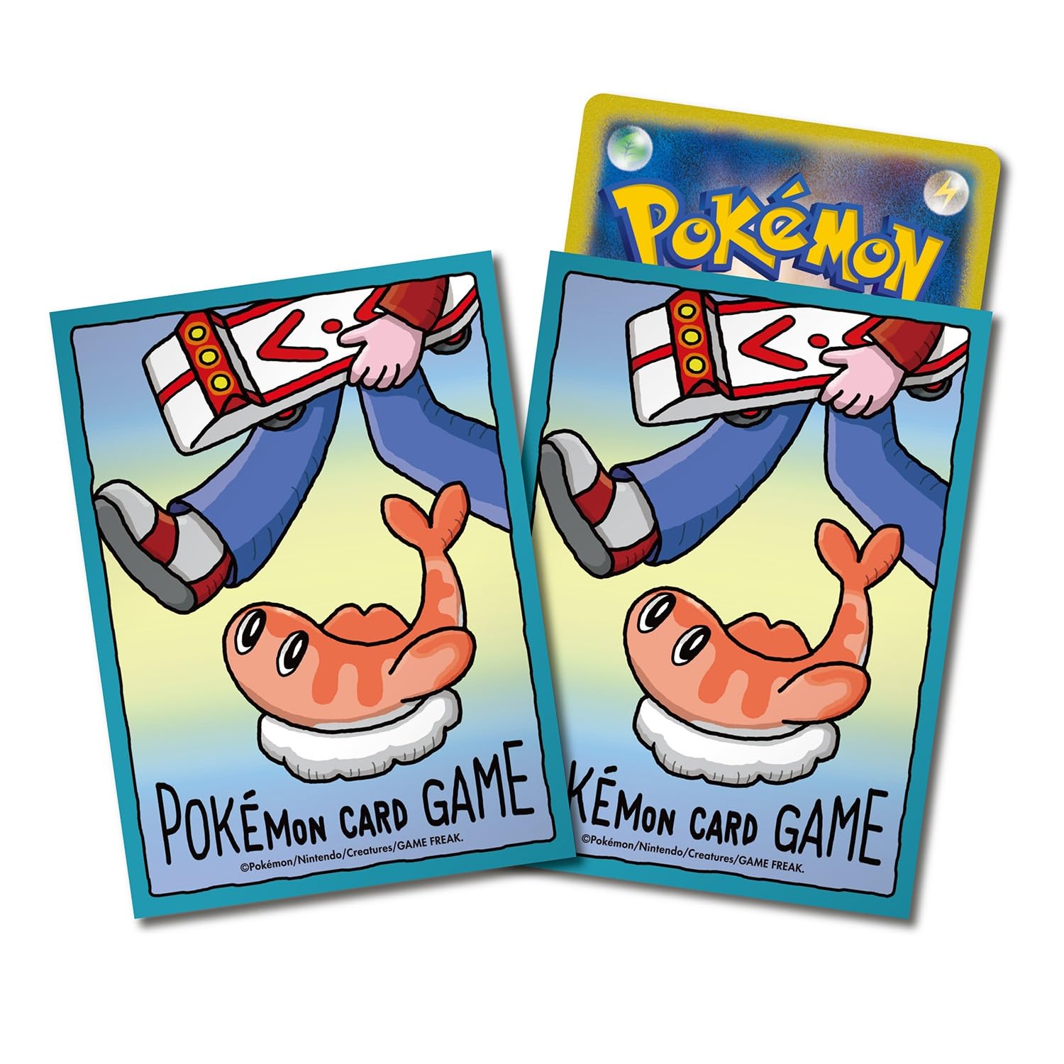 Pokemon Center Tatsugiri Card Sleeves Japan Official - 60 Count Pack- Japan Figure Store - #1 Bring To You The Best Japanese Goods
