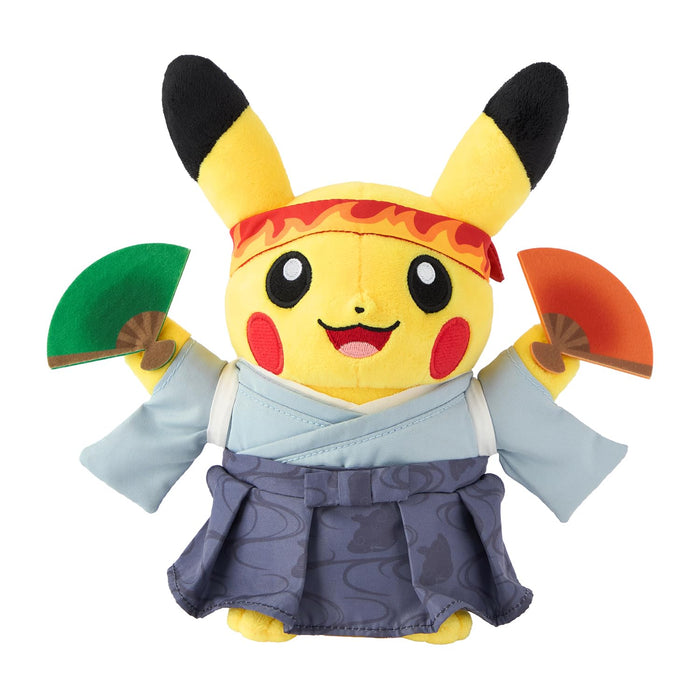 Pokemon Center Pikachu Plush Traditional Cheerleader Version Japan Doll- Japan Figure Store - #1 Bring To You The Best Japanese Goods