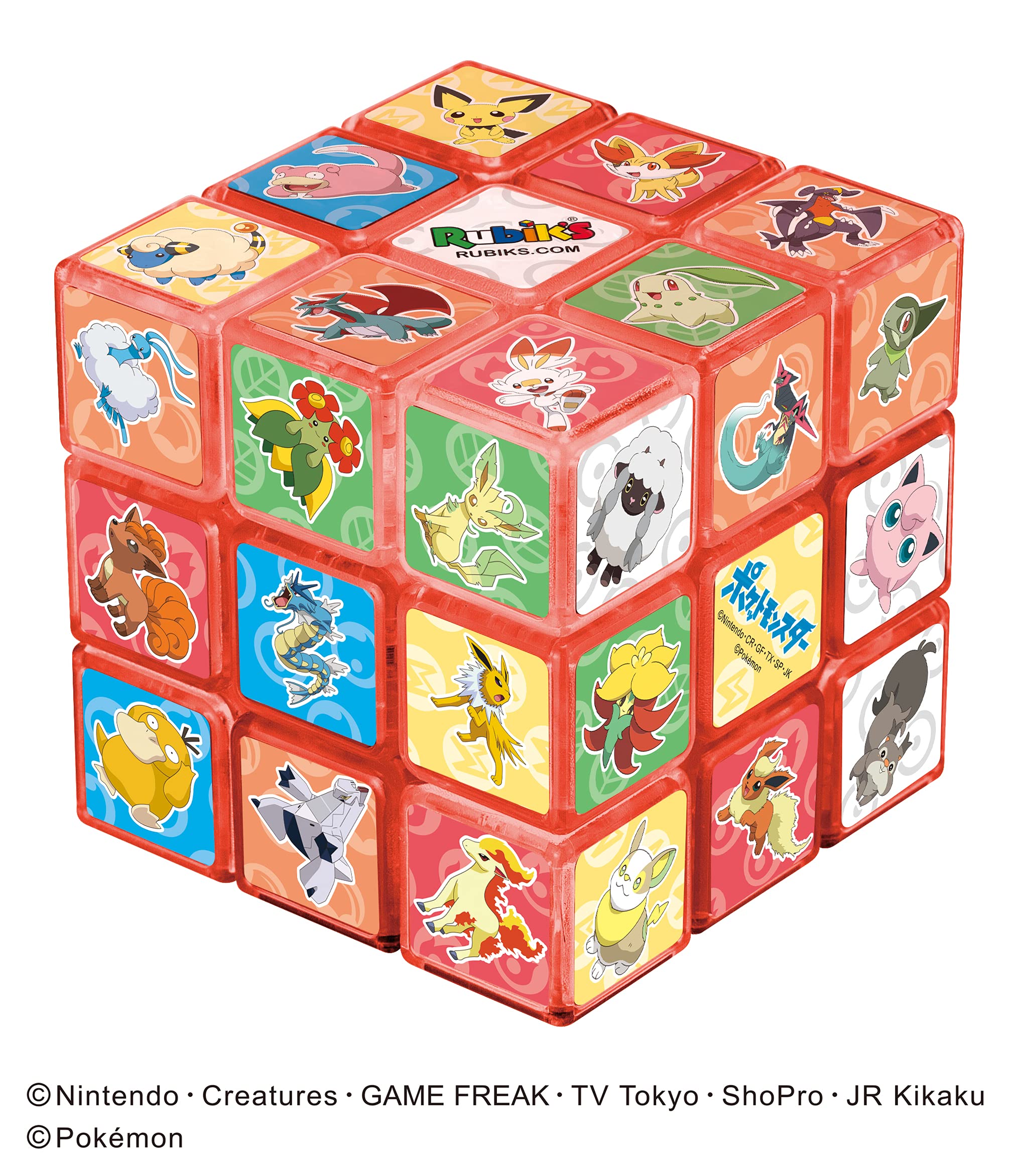 Megahouse Pokemon Rubiks Cube Puzzle Toy Collectible Game