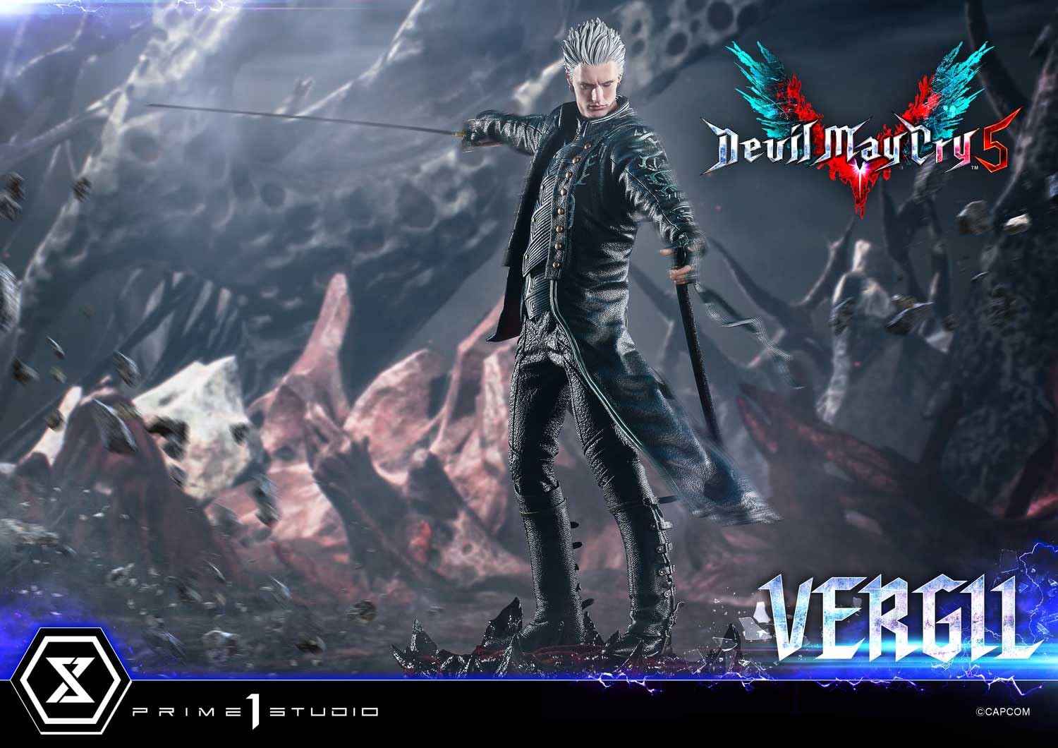 Prime 1 Studio Devil May Cry 5 Vergil 1/6 Scale Pre-Painted Figure 390mm