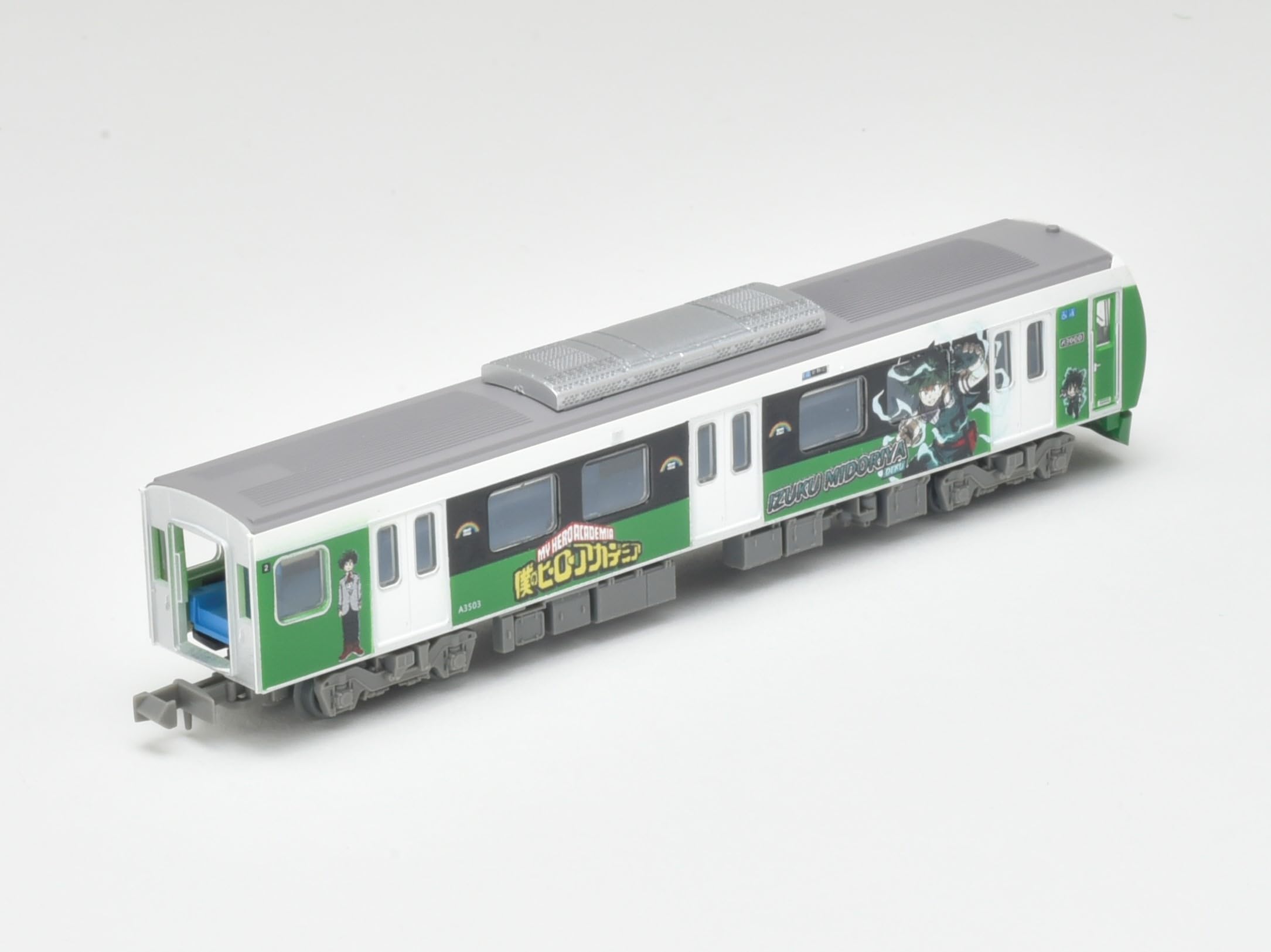 Tomytec Railway Collection A3000 Series My Hero Academia Izuku 2-Car Set- Japan Figure Store - #1 Bring To You The Best Japanese Goods
