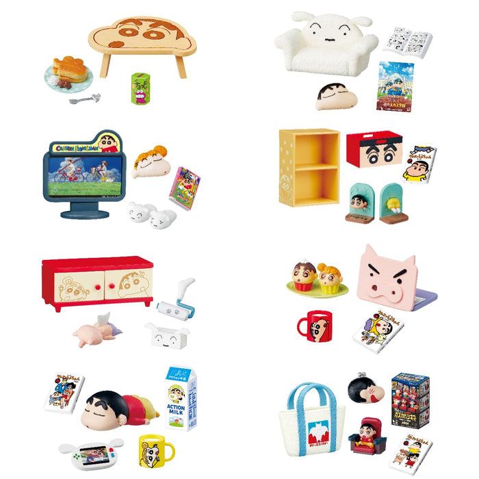 Re-Ment Crayon Shin-Chan Boîte de jeu 115x70x50mm PVC ABS
