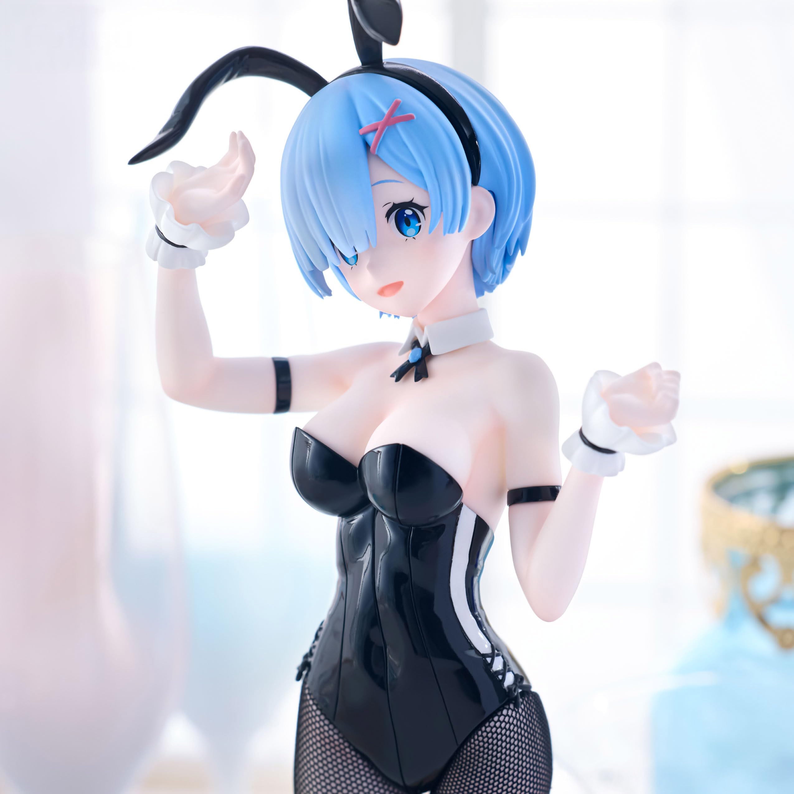 Furyu Re:Zero Bicute Bunnies Rem Bicolor Figur Sammlerstück - Anime Spielzeug