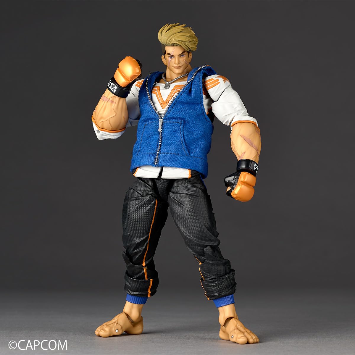 Kaiyodo Revoltech Amazing Yamaguchi Luke Street Fighter 6 Action Figure