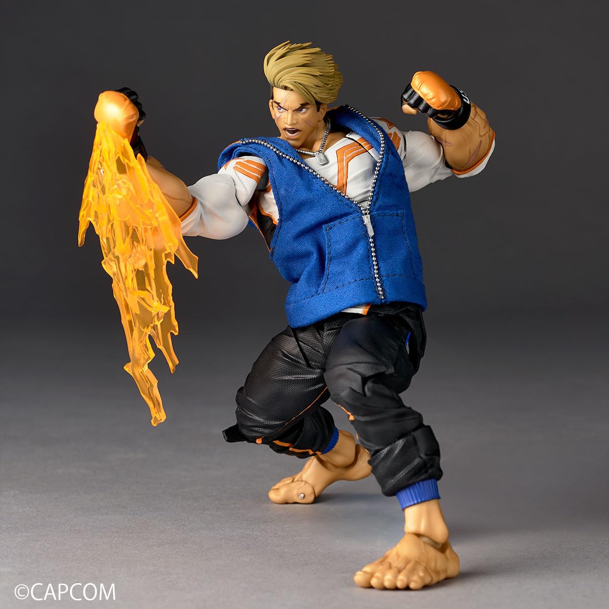 Kaiyodo Revoltech Amazing Yamaguchi Luke Street Fighter 6 Action Figure