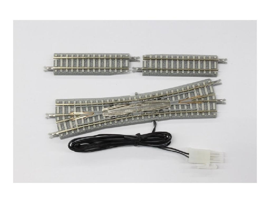 Rokuhan Z Gauge R068 Double Slip Point Left Branch Rail with Cut Feature- Japan Figure Store - #1 Bring To You The Best Japanese Goods